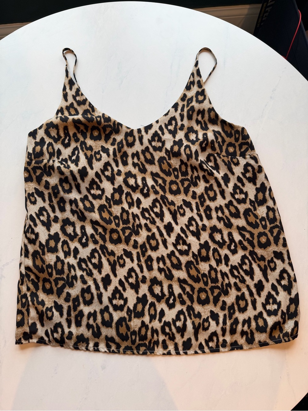 Banana Republic Leopard Print Cami - Brown & Black